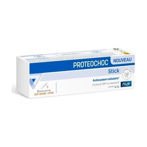 PiLeJe Proteochoc : Vitamine E et Porphyral HSP - Format stick nomade