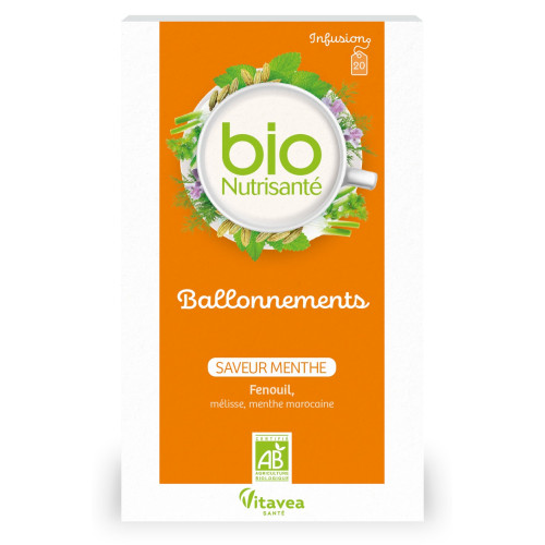 Infusion Bio Ballonnements VitaVea : Soulage naturellement