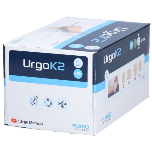 Urgo K2 Bandage Compression Veineuse 25-32/10 - Cicatrisation Ulcère
