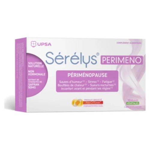 Sérélys Périménopause : Gélules Naturelles pour Équilibre Hormonal