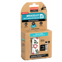 Bracelet MANOUKA Anti-Moustiques Pivoine - 30j Efficacité