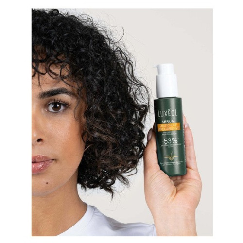 LUXEOL Sérum Anti-Chute : 53% moins de chute en 3 mois