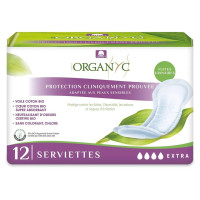 Serviettes Bio ORGANYC : Protection ultra-douce fuites urinaires