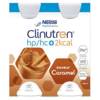 CLINUTREN Caramel 2kcal : Boisson hyperprotéinée anti-dénutrition