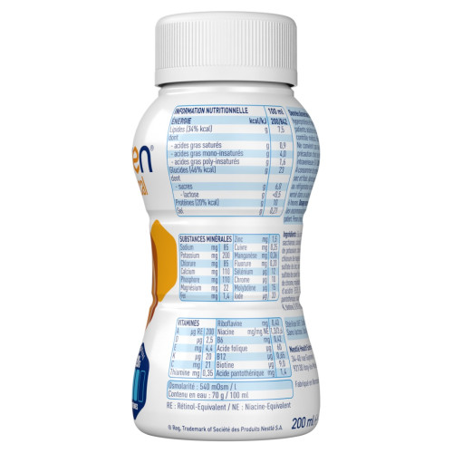 CLINUTREN Caramel 2kcal : Boisson hyperprotéinée anti-dénutrition