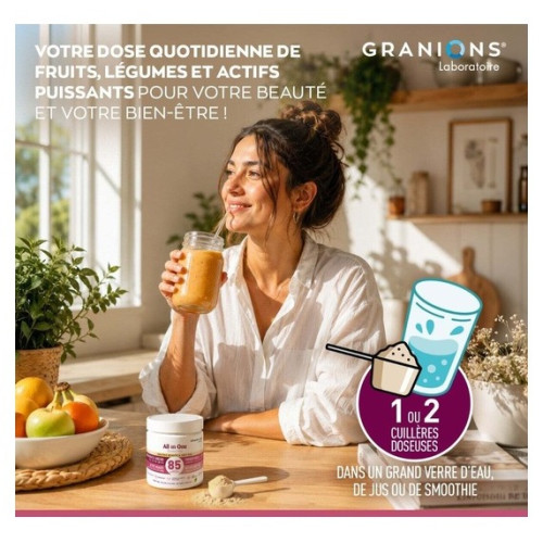 Granions Green Mix Beauté : 85 ingrédients pour éclat & anti-âge