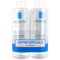 LA ROCHE POSAY Eau Micellaire Ultra Peaux Sensibles Lot de 2 x 400 ml-7364