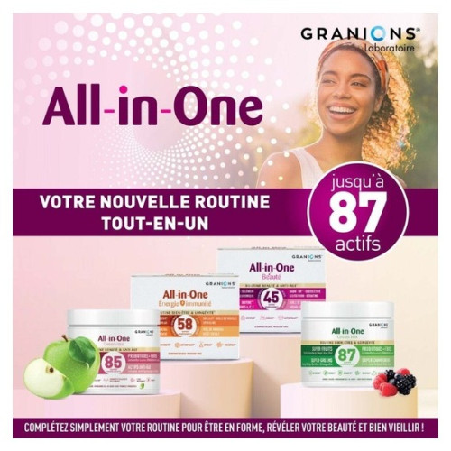 Granions Green Mix Beauté : 85 ingrédients pour éclat & anti-âge