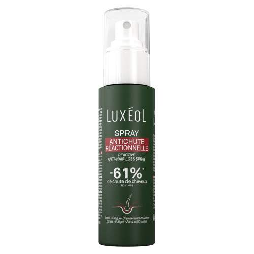 LUXEOL Spray Anti-Chute : Réduit chute cheveux stress & fatigue