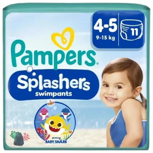 Pampers Splashers : Couches de bain jetables anti-fuites - Pharma360