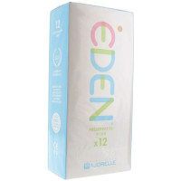 EDEN Préservatifs fins latex : lubrifiés, résistants - Boîte de 12