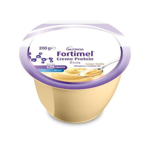 Fortimel Crème 2kcal Vanille - Complément Nutritionnel Hyperprotéiné