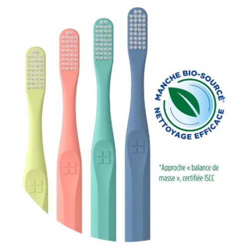 Brosse à dents GUM Bio-Sourcee : Nettoyage doux et efficace