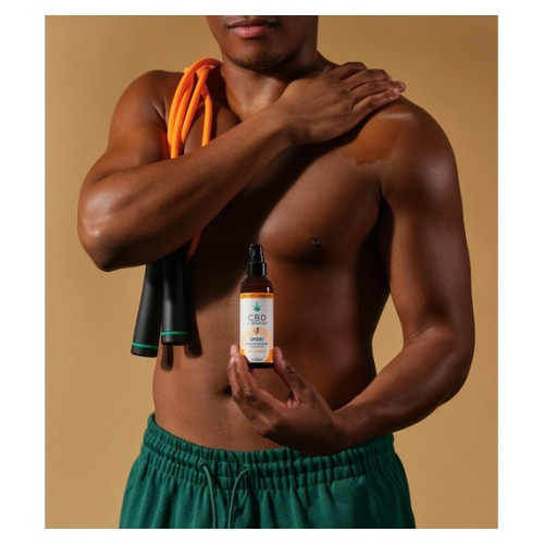 Huile Massage CBD Boiron Sport : Détente Musculaire & Récupération