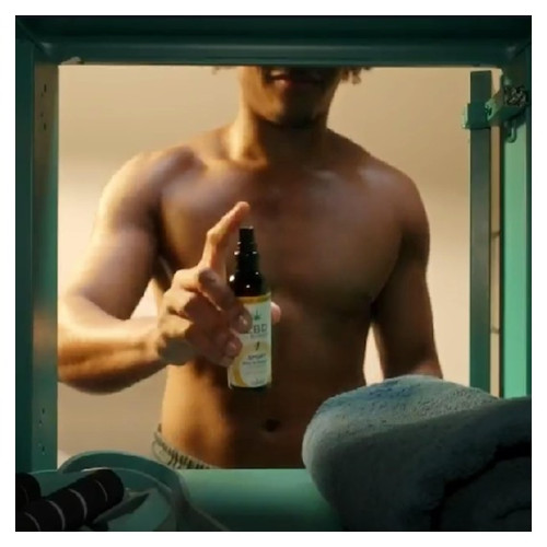 Huile Massage CBD Boiron Sport : Détente Musculaire & Récupération