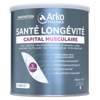 Arkopharma Capital Musculaire : Poudre masse & performance