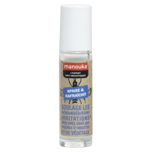 MANOUKA Roll-on Apaisant : Soulagement immédiat piqûres, démangeaisons