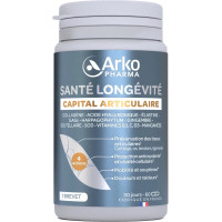 Arkopharma Longévité : Complément Articulaire - 60 Gélules Efficaces