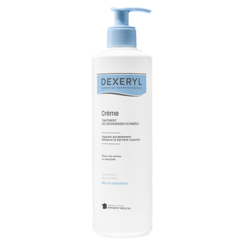 DEXERYL DM Crème : Hydrate & Répare Peaux Sèches/Atopiques - 500g