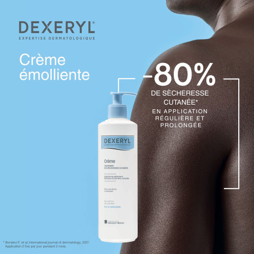 DEXERYL DM Crème : Hydrate & Répare Peaux Sèches/Atopiques - 500g