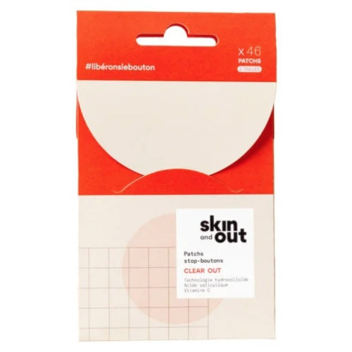 Patch Stop Boutons SKIN&OUT - 46 pièces, testé cliniquement