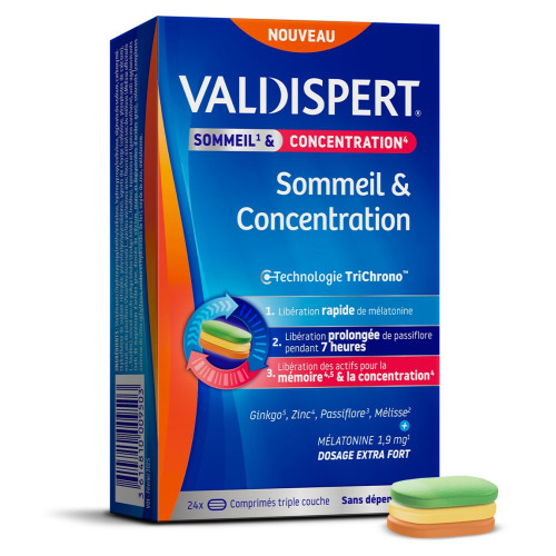 Valdispert Sommeil : Mélatonine 1,9 mg pour un sommeil réparateur