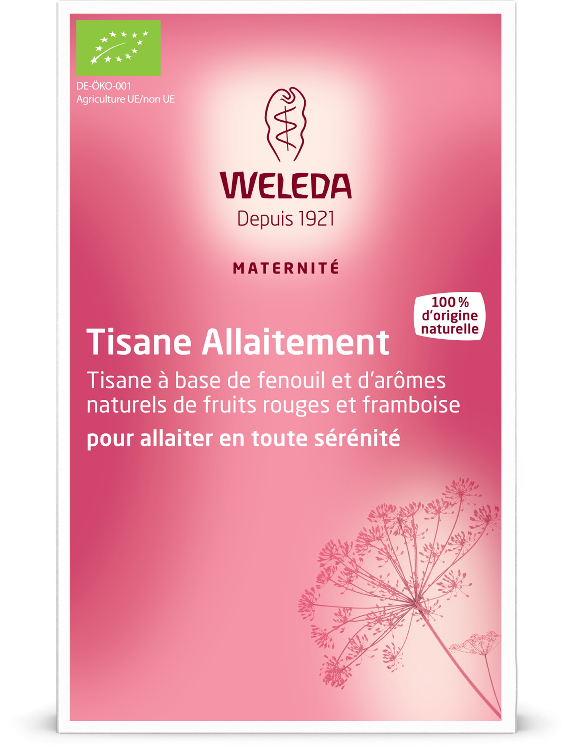 Weleda - Tisane Allaitement Fenouil Verveine - 20 Sachetsl