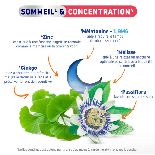 Valdispert Sommeil : Mélatonine 1,9 mg pour un sommeil réparateur