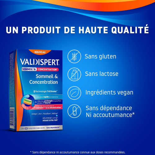 Valdispert Sommeil : Mélatonine 1,9 mg pour un sommeil réparateur