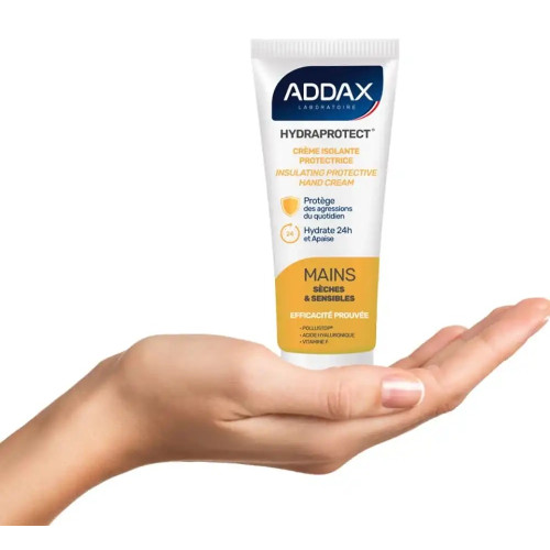 ADDAX Crème Mains Hydraprotect : Protection & Hydratation 48h