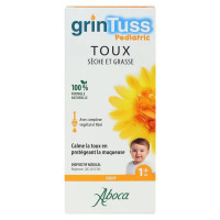 GrinTuss Pédiatrique - Sirop Toux Sèche/Grasse Aboca