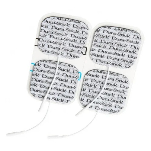 Électrodes Dura-Stick Donjoy - Carré B/4 pour TENS/NMES/FES