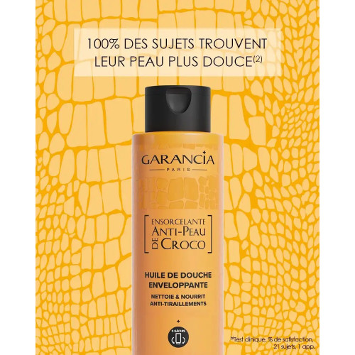Huile Douche Garancia : Douceur & Confort Anti-Tiraillements - 400ml
