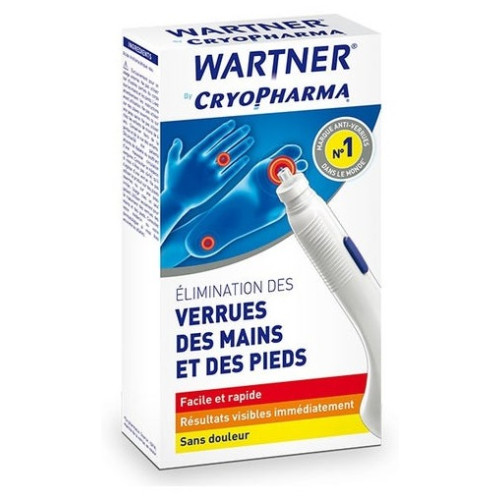 Trait Cryothérapie Wartner : Éliminez les verrues en 10-14 jours
