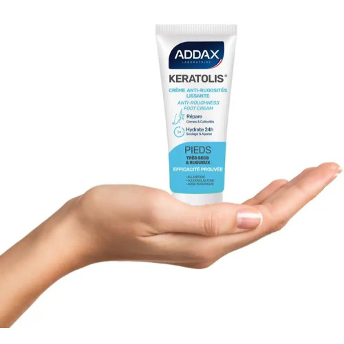 Gel Pieds ADDAX KERATOLIS : Adoucit & Répare en 5 Jours