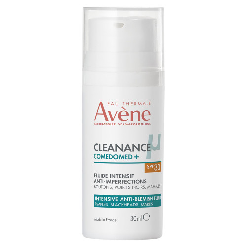 AVENE Comedomed+ SPF30 : Fluide Anti-Boutons & Protection Solaire