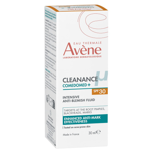 AVENE Comedomed+ SPF30 : Fluide Anti-Boutons & Protection Solaire
