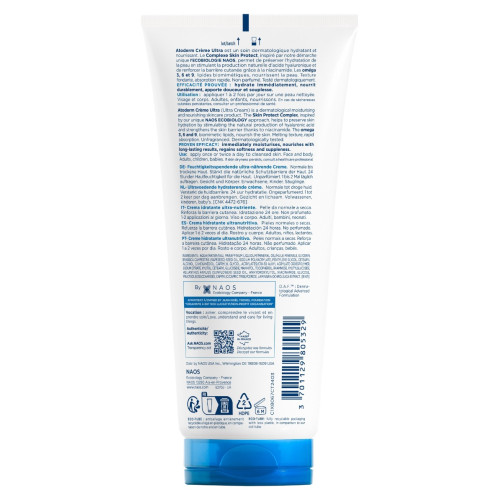 Bioderma Atoderm Crème Ultra : Hydratation 24h pour peaux sensibles