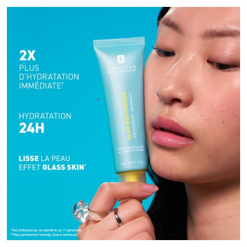 Erborian Glow Moisturizer : Hydratation 24h & Teint lumineux