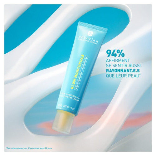 Erborian Glow Moisturizer : Hydratation 24h & Teint lumineux