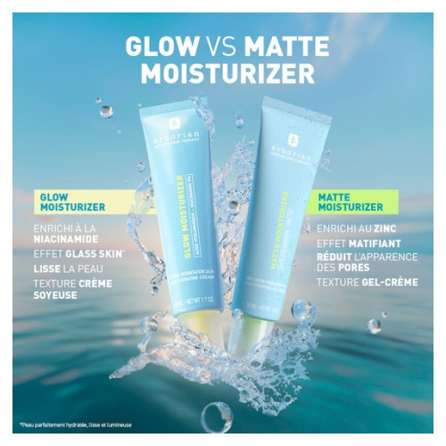 Erborian Glow Moisturizer : Hydratation 24h & Teint lumineux