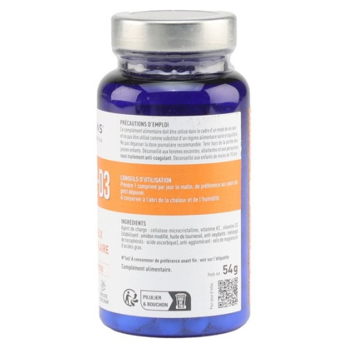 Granions K2-D3 : Soutien Osseux & Immunité - 2000 UI D3 - 60 Comprimés