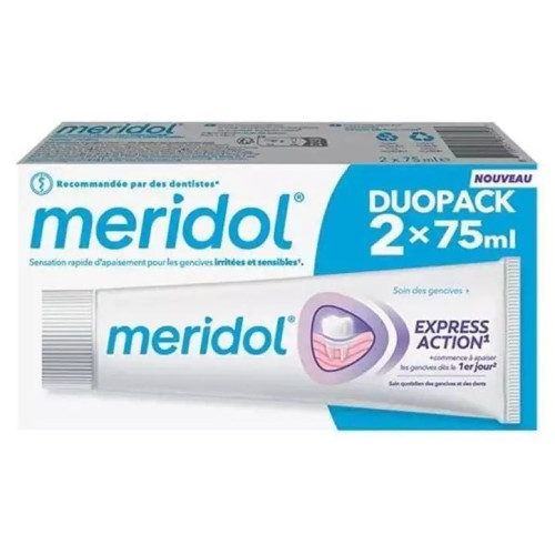 Meridol Express : Soulagement gencives sensibles en 24h