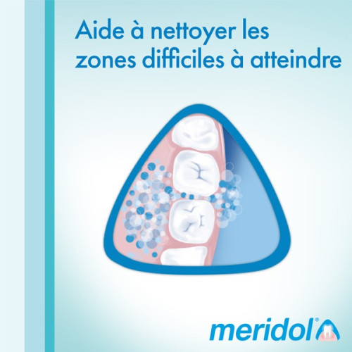 Brosse à dents Meridol : Souplesse pour gencives sensibles