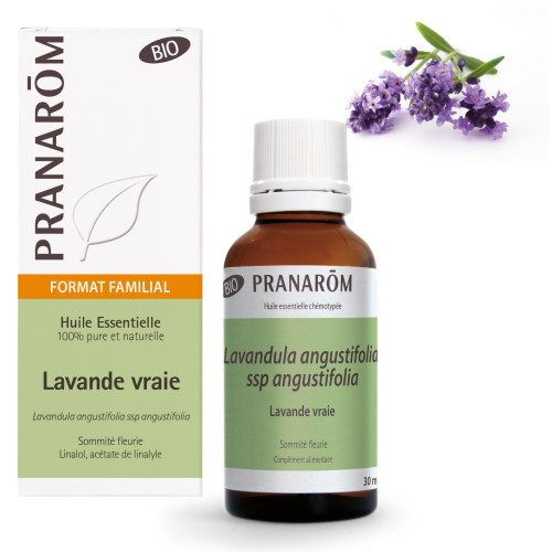 Huile Essentielle Lavande Vraie Bio - 30ml | Détente & Sommeil Naturel