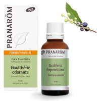 Huile Essentielle Gaulthérie Bio - Pranarôm 30ml | Soulagement Naturel