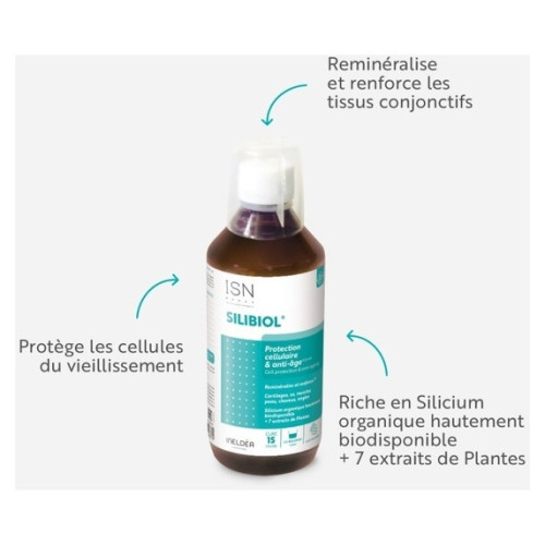 Silibiol Silicium S - Protection Cellulaire & Anti-Âge | Ineldea