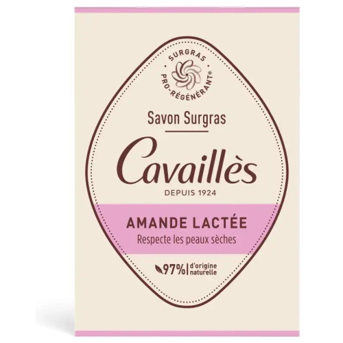 Savon Amande Lactée Rogé Cavaillès - 200g, Douceur Végétale