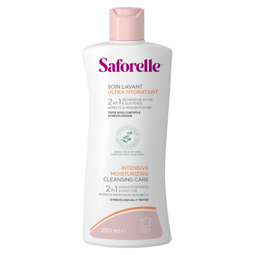 Soin Lavant Saforelle Ultra Hydratant - +35% Hydratation Intime