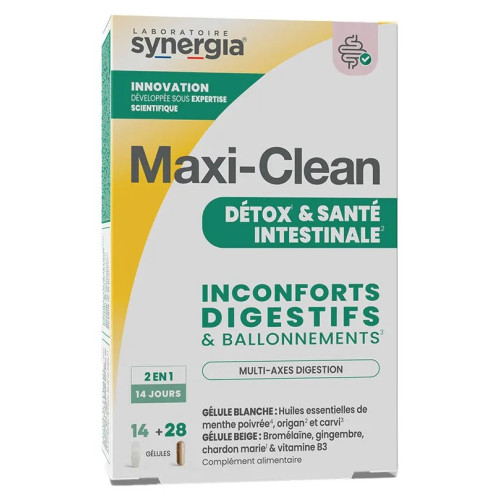 MAXI-CLEAN Synergia : Détox & Santé Intestinale en 14 jours